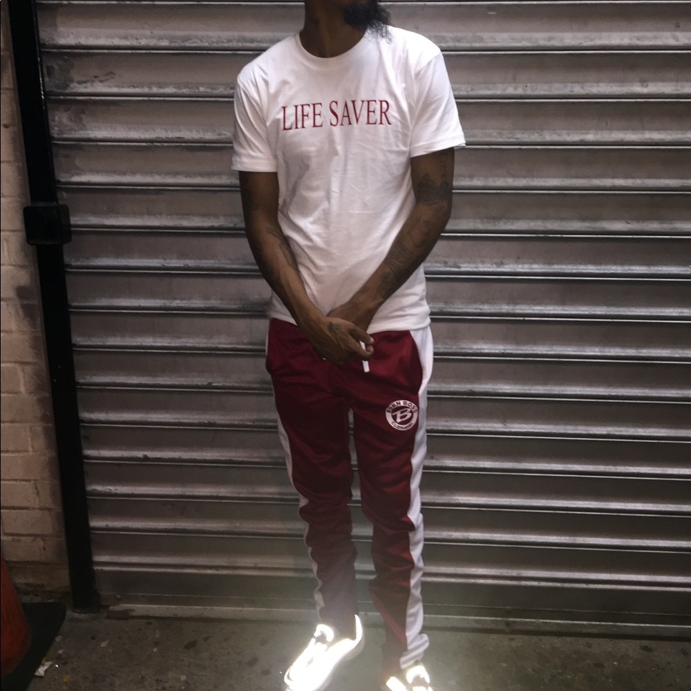 Life saver tee with the pants to match